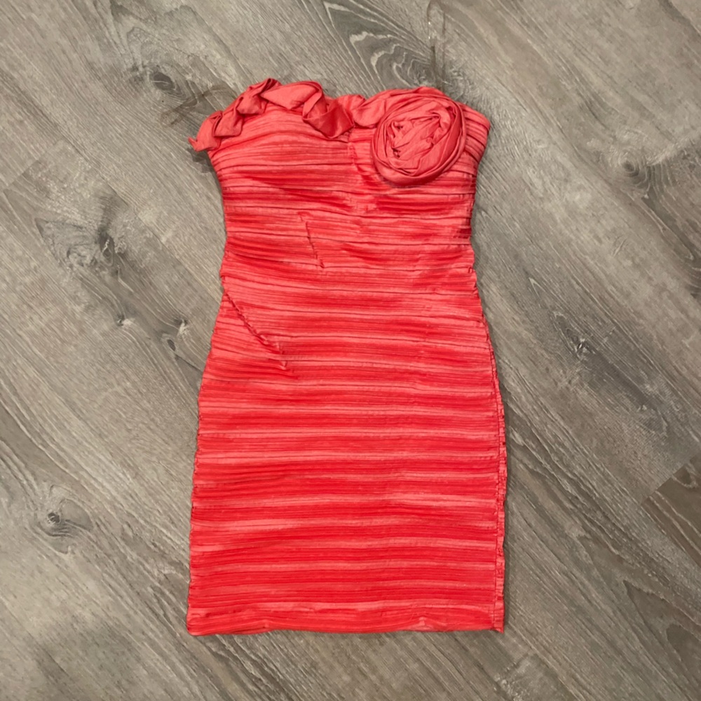 Daisy Pink Ruched Bodycon Dress